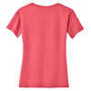 District Made Women's Coral Modal Blend Relaxed V-Neck Tee