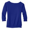 District Made Women's Lapis Blue Modal Blend 3/4-Sleeve Raglan