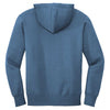 District Men's Maritime Blue Perfect Weight Fleece Full-Zip Hoodie