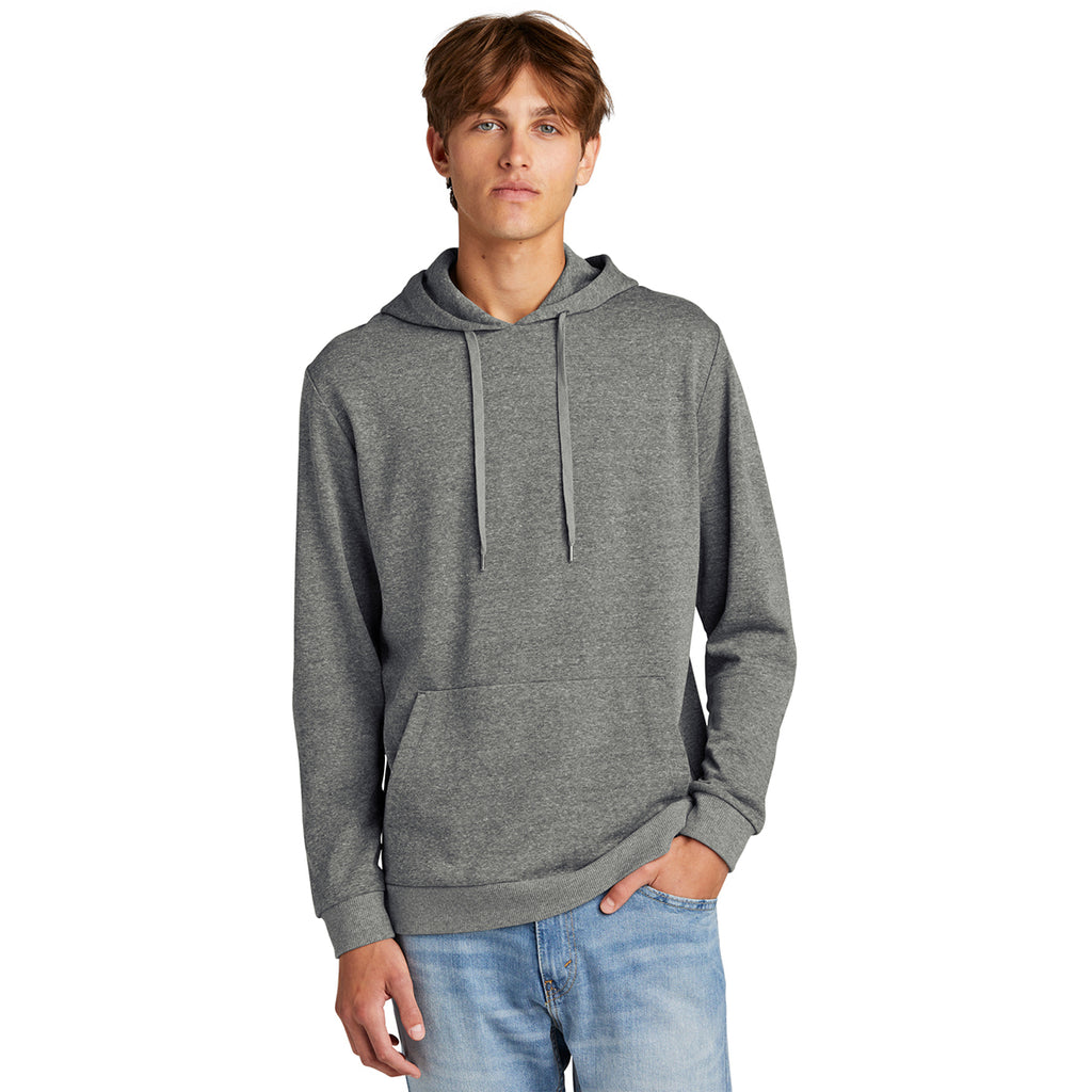 District Unisex Heathered Charcoal Perfect Tri Fleece Pullover Hoodie