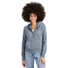 District Women's Navy Frost Perfect Tri Fleece 1/2-Zip Pullover