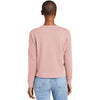 District Women's Blush Frost Perfect Tri Fleece V-Neck Sweatshirt