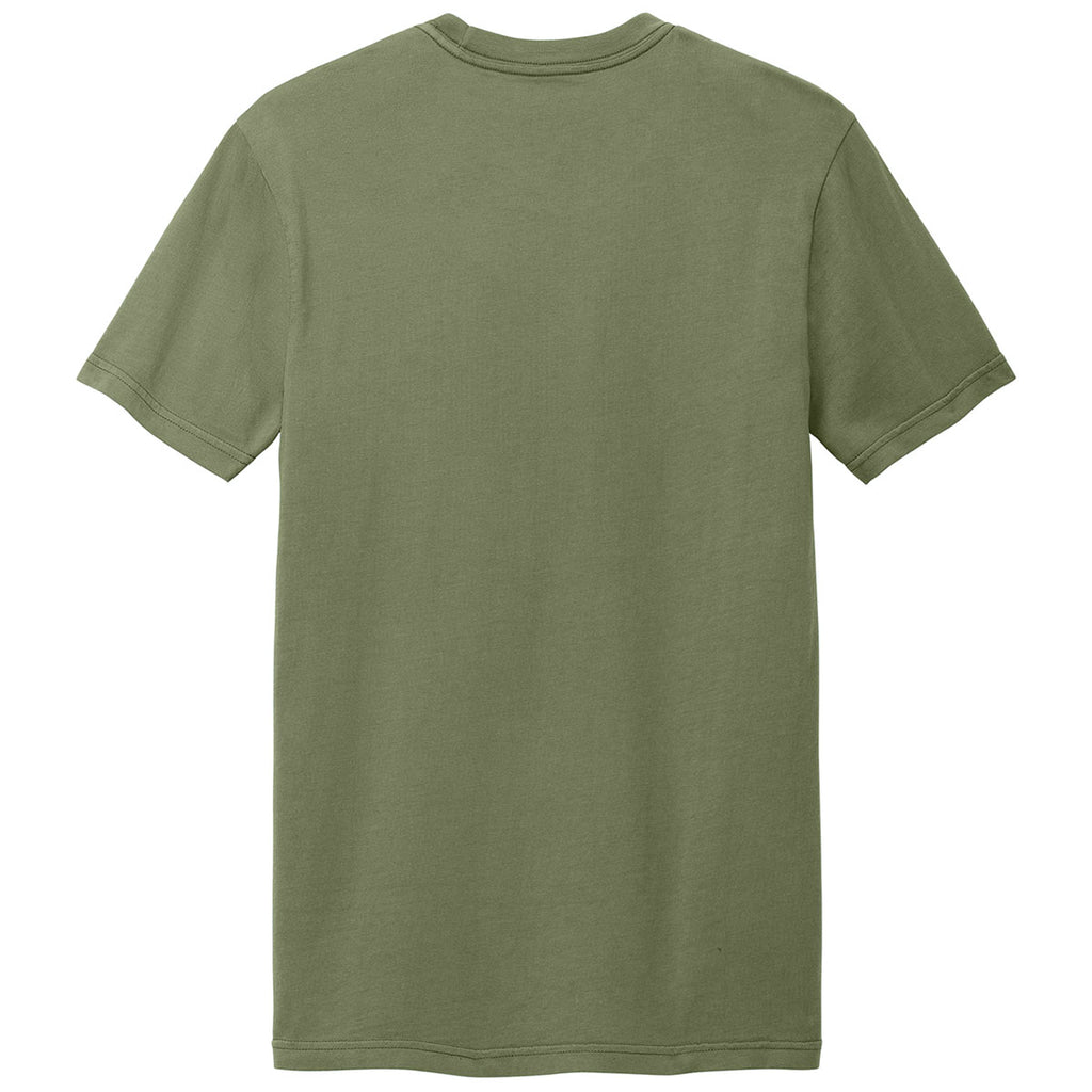 District Men's Olive Drab Green Wash Tee