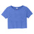 District Women's Royal Frost Relaxed Crop Tee
