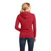 District Women's New Red Core Fleece Full-Zip Hoodie