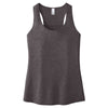 District Women's Heathered Charcoal V.I.T. Gathered Back Tank