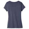 District Women's Heathered Navy Very Important Tee V-Neck