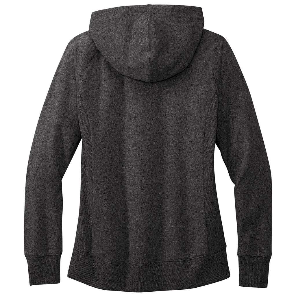 District Women's Charcoal Heather Re-Fleece Hoodie