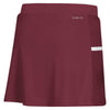 adidas Women's Collegiate Burgundy/White Team 19 Skort