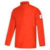 adidas Men's Collegiate Orange/White Game Mode Long Sleeve Quarter Zip