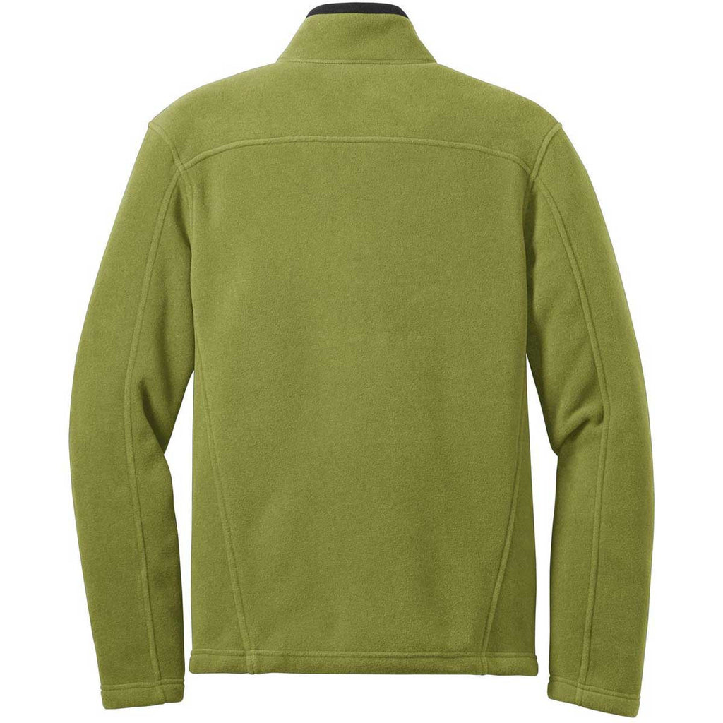 Eddie Bauer Men's Palm Green Full-Zip Fleece Jacket