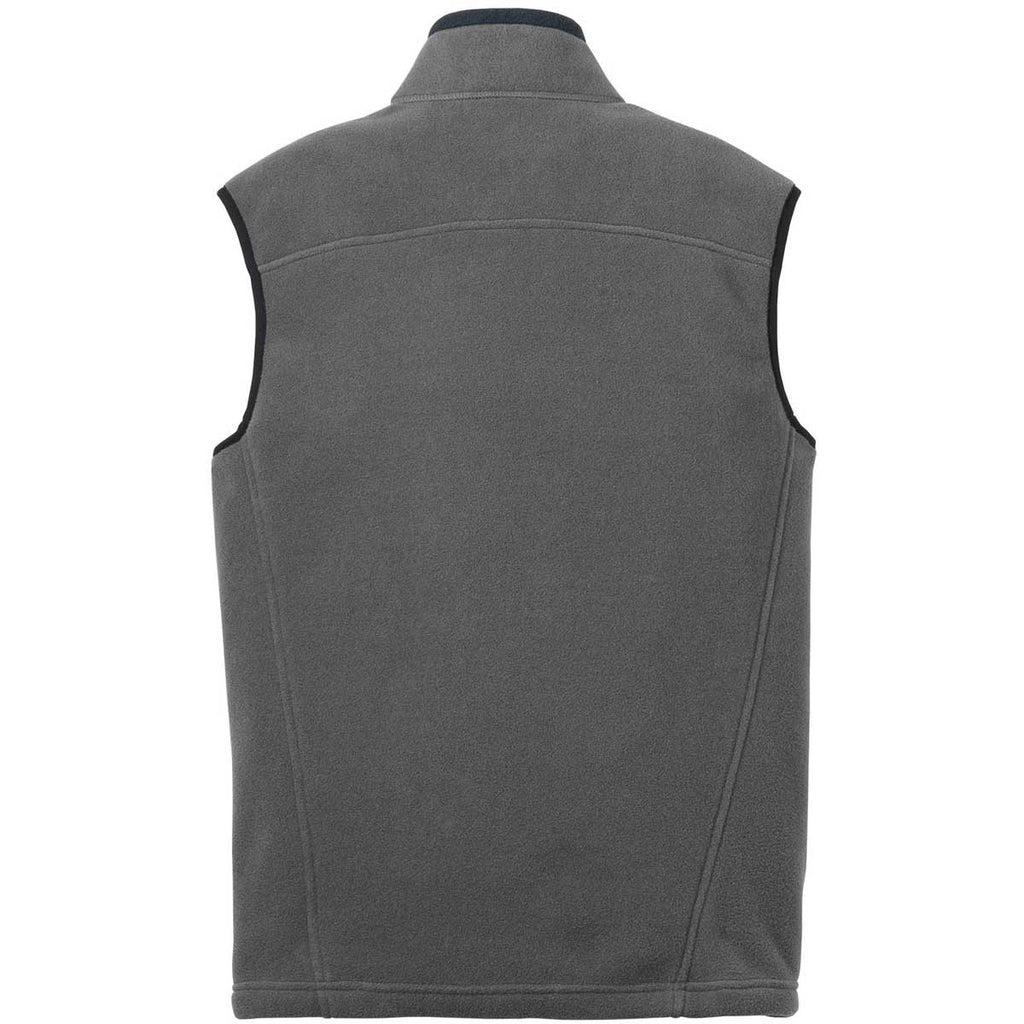 Eddie Bauer Men's Grey Steel Fleece Vest