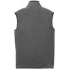 Eddie Bauer Men's Grey Steel Fleece Vest