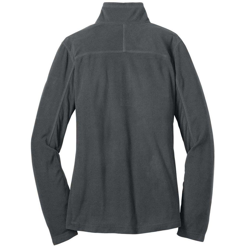 Eddie Bauer Women's Iron Gate Quarter-Zip Grid Fleece Pullover