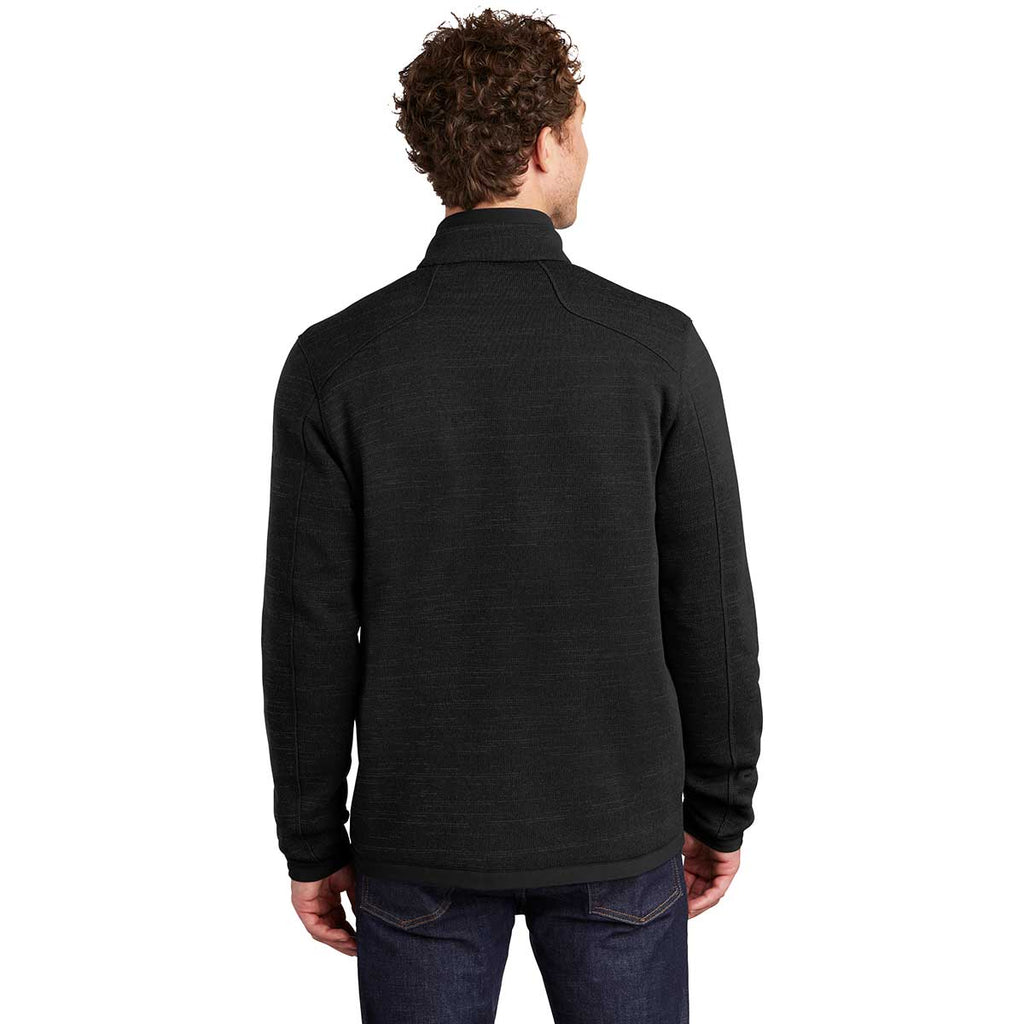 Eddie Bauer Men's Black Sweater Fleece Full Zip
