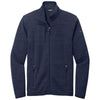 Eddie Bauer Men's River Blue Heather Sweater Fleece Full Zip