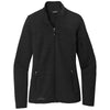Eddie Bauer Women's Black Sweater Fleece Full Zip