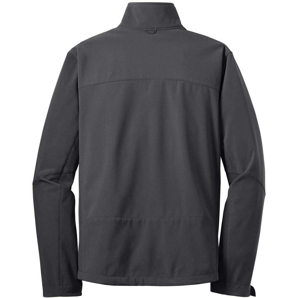 Eddie Bauer Men's Grey Steel Softshell Jacket