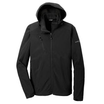Eddie Bauer Men's Black Hooded Softshell Parka