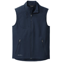 Eddie Bauer Men's River Blue Navy Stretch Soft Shell Vest