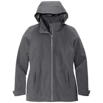 Eddie Bauer Women's Grey Steel/Metal Grey WeatherEdge 3-in-1 Jacket