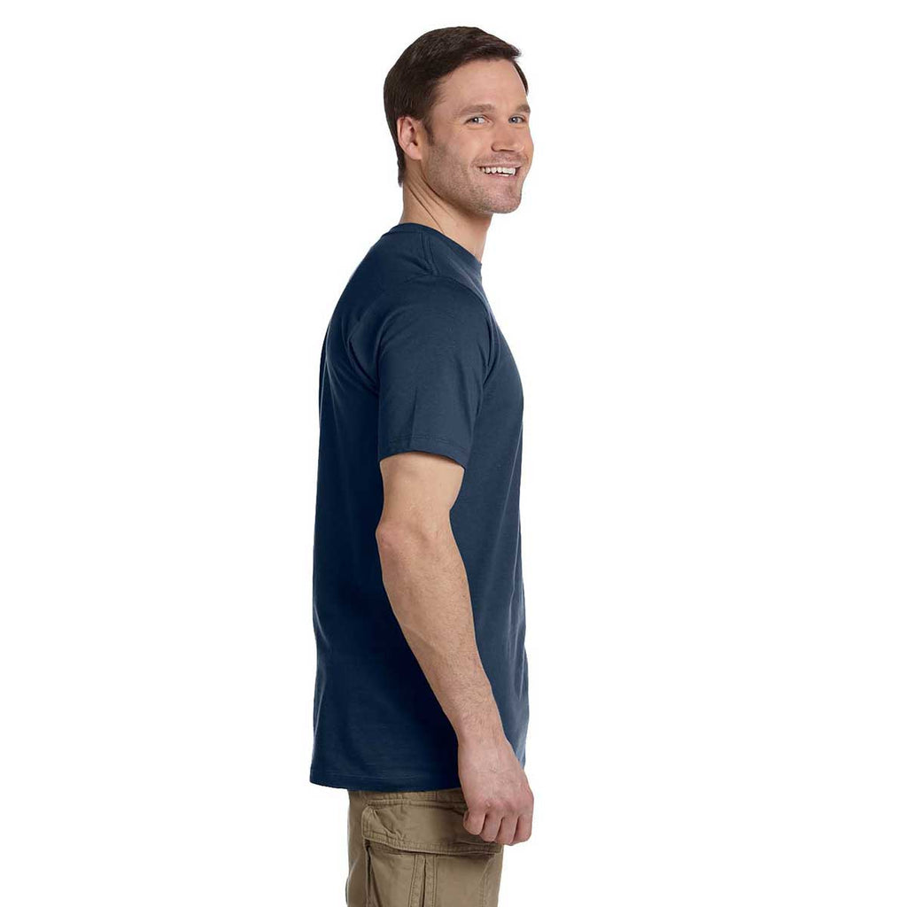 Econscious Men's Navy Ringspun Fashion T-Shirt