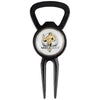 Gold Bond Inc Inc Black Bottle Opener Tool With Ball Marker