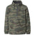 Independent Trading Co. Unisex Forest Camo Water Resistant Anorak Jacket