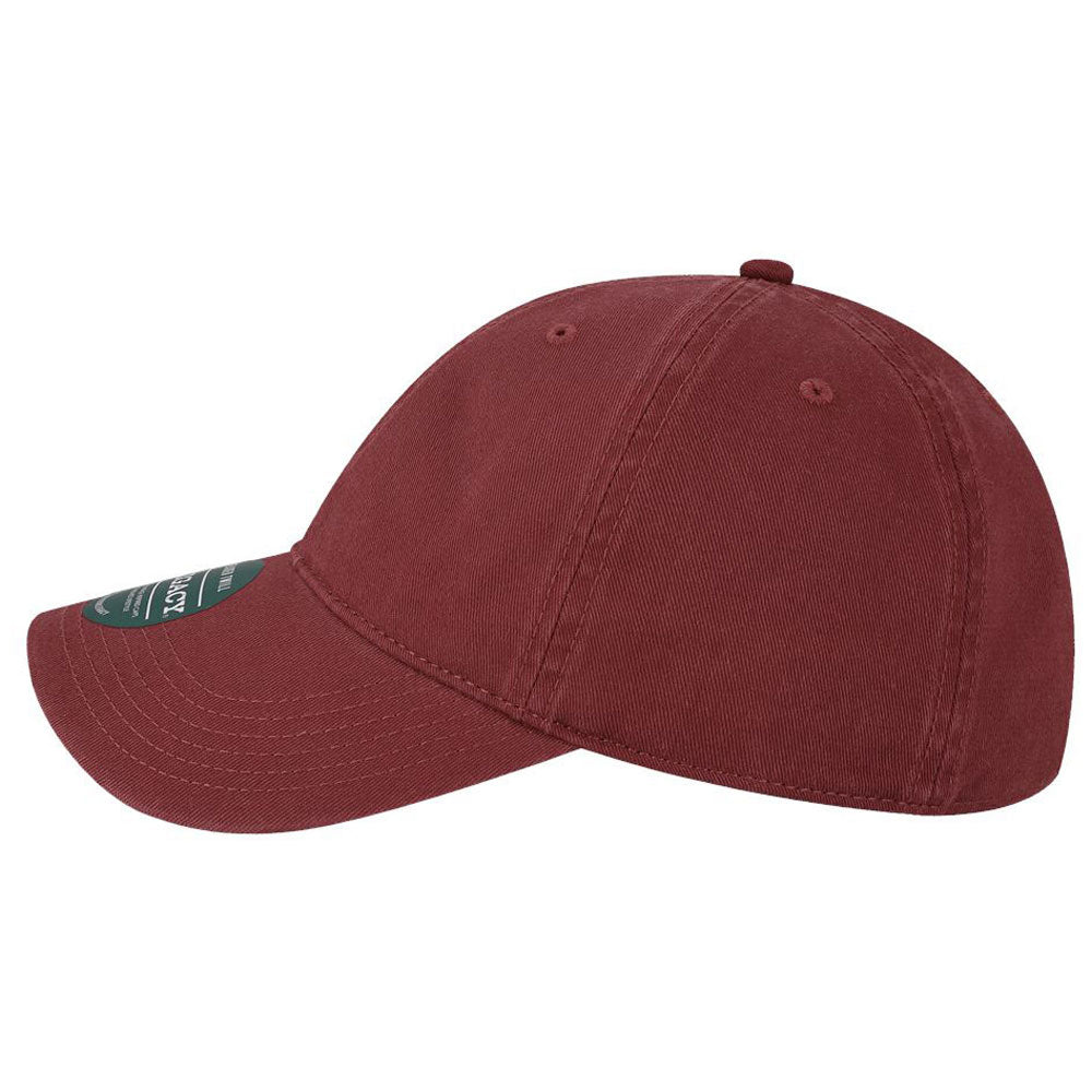 Legacy Burgundy Relaxed Twill Dad Hat