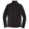 Port Authority Men's Black/Battleship Grey Colorblock Value Fleece Jacket