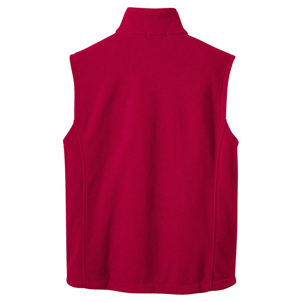 Port Authority Men's True Red Value Fleece Vest