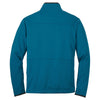 Port Authority Men's Blue Glacier Pique Fleece Jacket