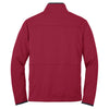Port Authority Men's Garnet Red Pique Fleece Jacket