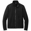 Port Authority Men's Deep Black Arc Sweater Fleece Jacket