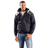 OccuNomix Men's Navy Premium Flame Resistant Bomber Jacket HRC 3