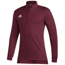 adidas Men's Team Collegiate Burgundy/White Team Issue 1/4 Zip