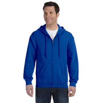 Gildan Unisex Royal Heavy Blend 50/50 Full Zip Hoodie