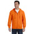 Gildan Unisex Safety Orange Heavy Blend 50/50 Full Zip Hoodie