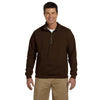 Gildan Men's Russet Heavy Blend 8 oz. Vintage Cadet Collar Sweatshirt