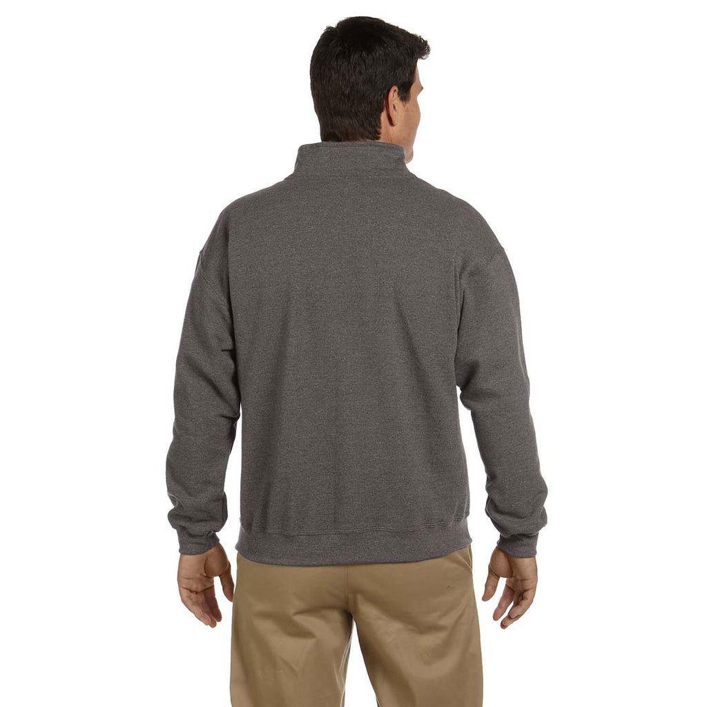 Gildan Unisex Tweed Heavy Blend 8 oz. Vintage Cadet Collar Sweatshirt