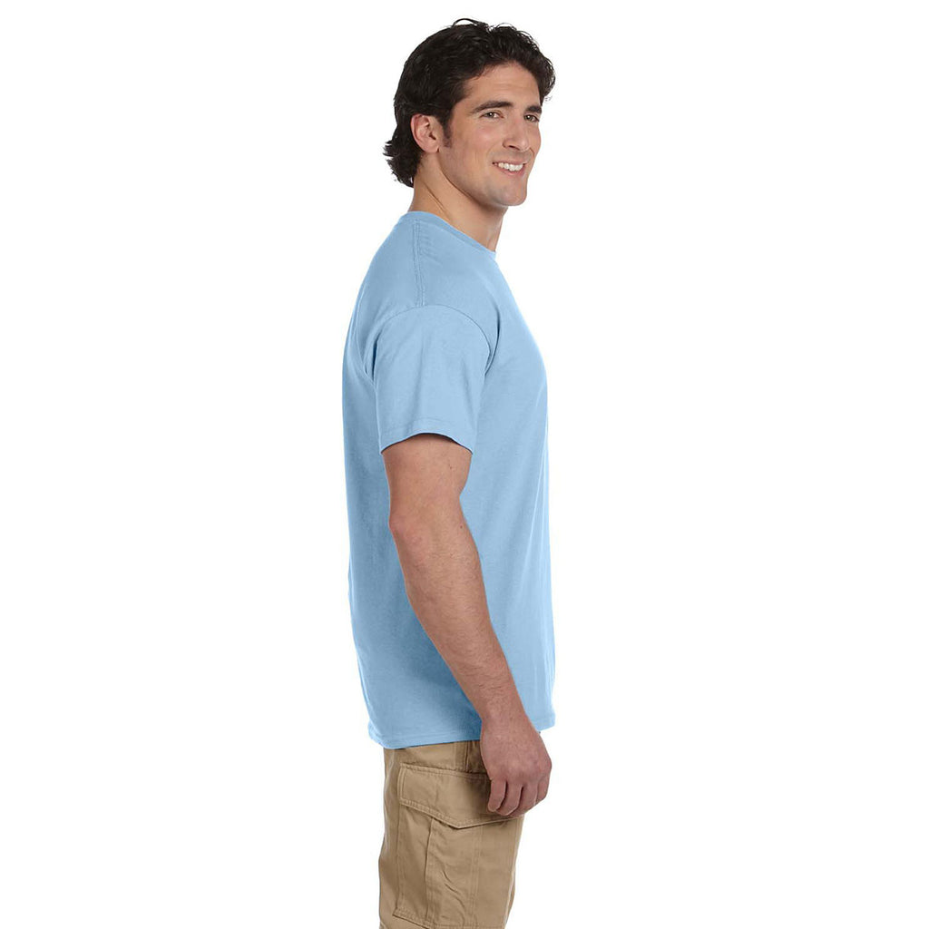 Gildan Men's Light Blue Ultra Cotton 6 oz. T-Shirt