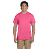 Gildan Men's Safety Pink Ultra Cotton 6 oz. T-Shirt