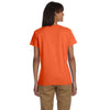 Gildan Women's Orange Ultra Cotton 6 oz. T-Shirt