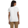 Gildan Women's White Ultra Cotton 6 oz. T-Shirt
