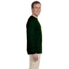 Gildan Men's Forest Green Ultra Cotton Long Sleeve T-Shirt