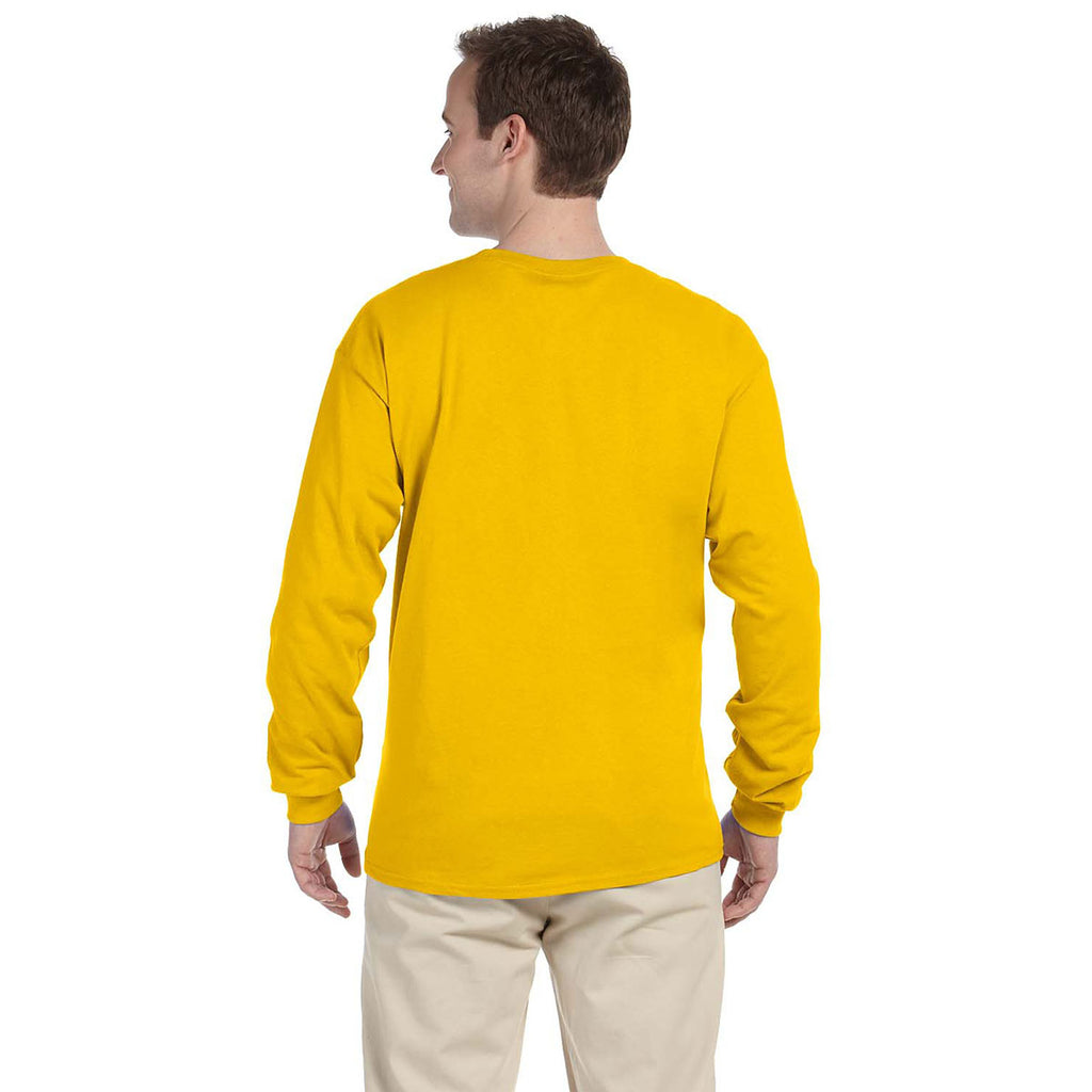Gildan Men's Gold Ultra Cotton Long Sleeve T-Shirt