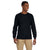 Gildan Unisex Black Ultra Cotton 6 oz. Long-Sleeve Pocket T-Shirt