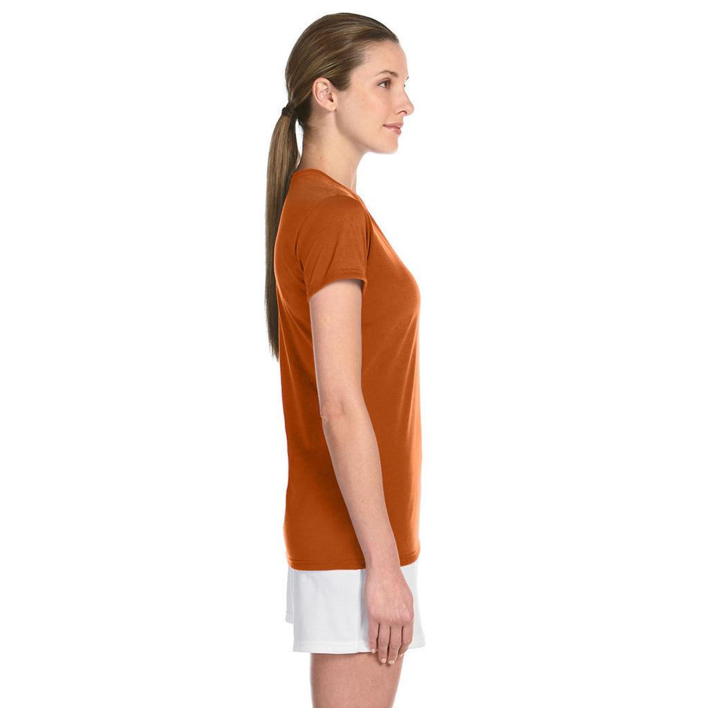 Gildan Women's Texas Orange Performance 5 oz. T-Shirt