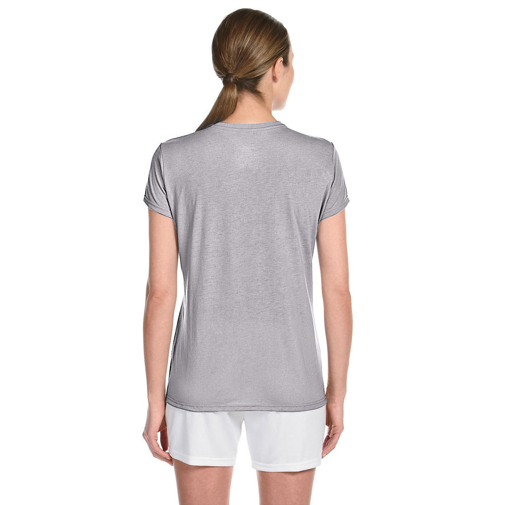 Gildan Women's Sport Grey Performance 5 oz. T-Shirt