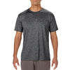 Gildan Men's Heather Sport Black Performance Core T-Shirt